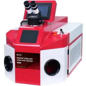 ZAC 150W Jewelry Laser Welder with CCD 220V Laser Welding for Jewelry 40J Gold and Silver Soldering Machine US Stock