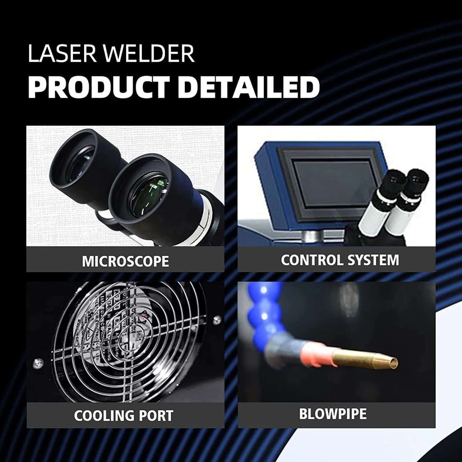 ZAC 200W Jewelry Laser Welder 220V Laser Welding for Jewelry 40J Gold and Silver Soldering Machine