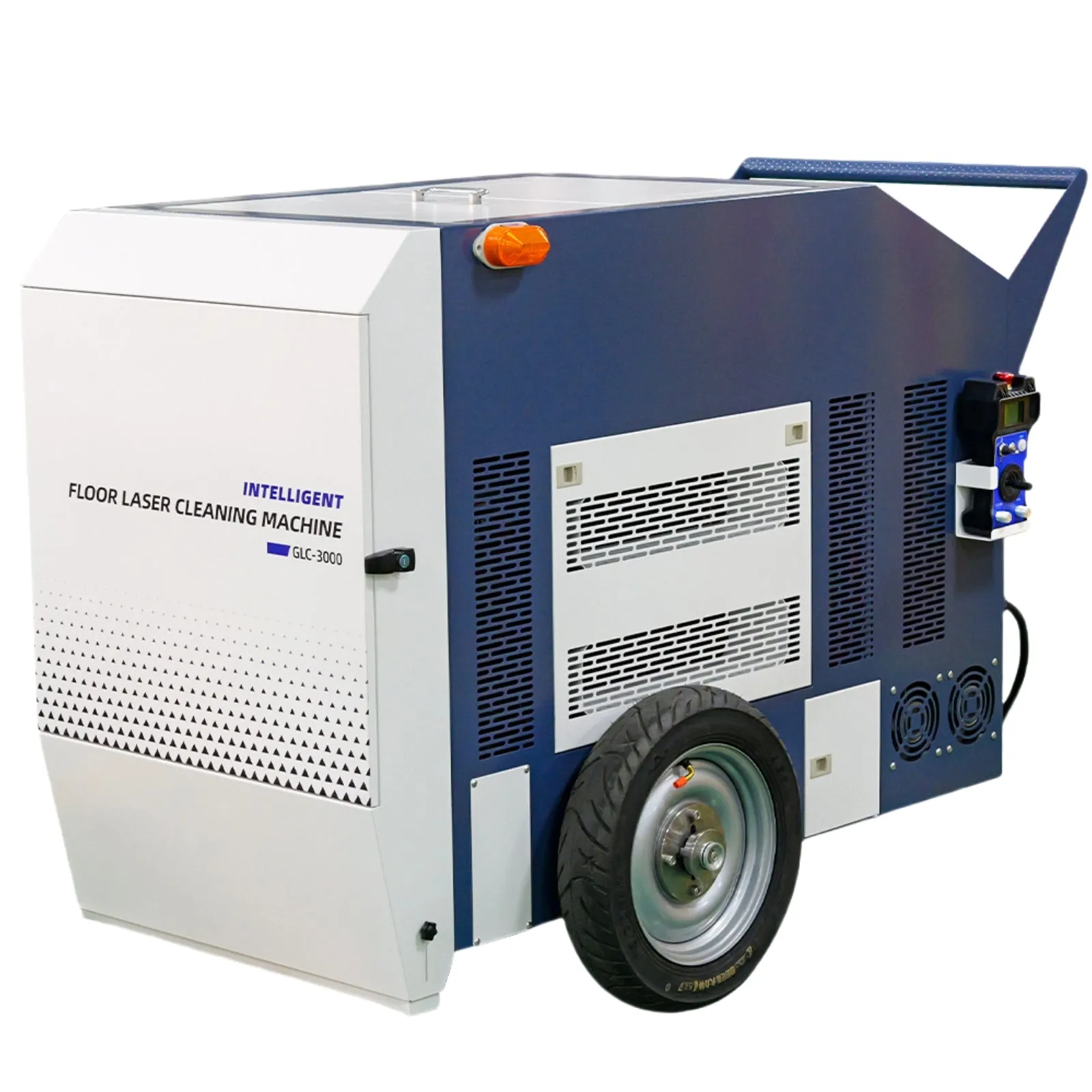 ZAC Laser Cleaning Machine 3000W Remote Laser Rust Removal for Floor Metal Rust Oil Painting Graffiti Mold