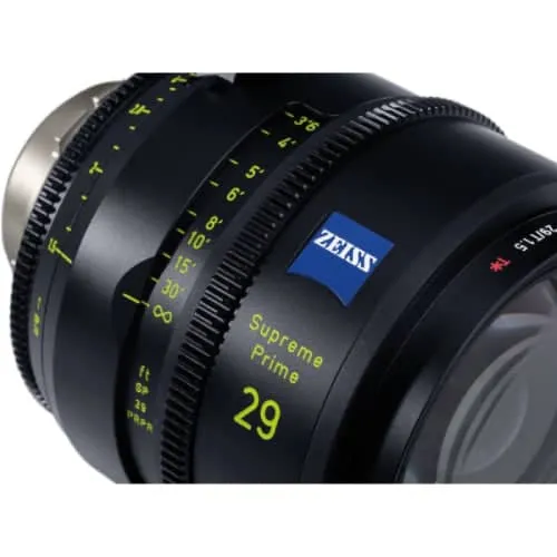 Zeiss Supreme Prime 29mm T1.5 Feet Cine Lens for PL Mount