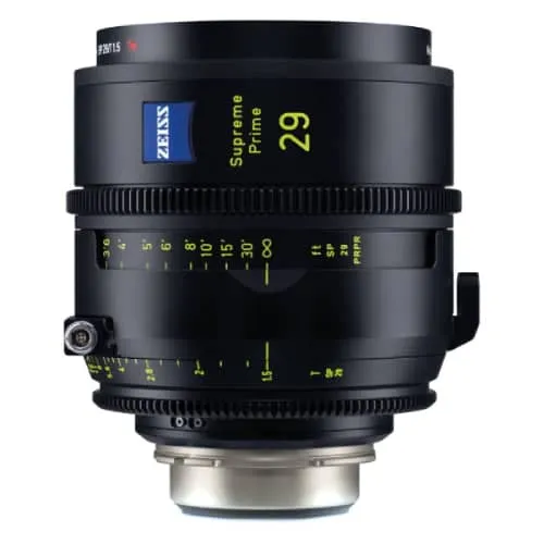 Zeiss Supreme Prime 29mm T1.5 Feet Cine Lens for PL Mount