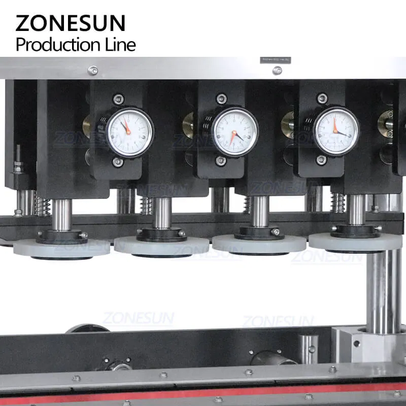 ZS-FAL180Z4 Automatic Sauce Laundry Detergent Bottle Grease Oil Paste Filling Capping Labeling Machine Production Line